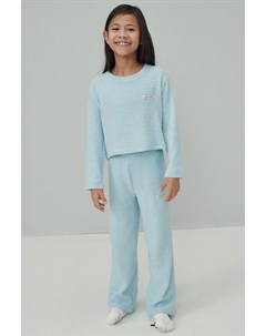 Синяя хлопковая футболка Modern, синий Calvin klein