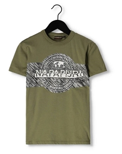 Футболка Поло k s pinzon, зеленый Napapijri