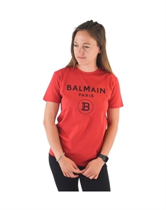 Футболка с логотипом Coastal, красный Balmain