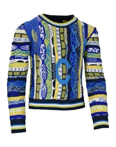 Модный свитер Casazza, синий Carlo colucci