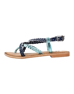Сандалии орхидеи, синий Gioseppo