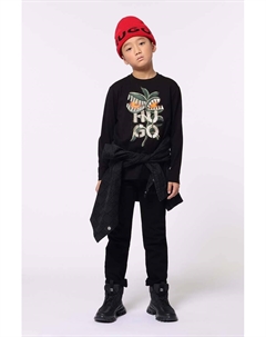 Джинсы детские, черный Hugo