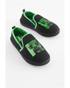 Тапочки с чашечной подошвой, черный Next