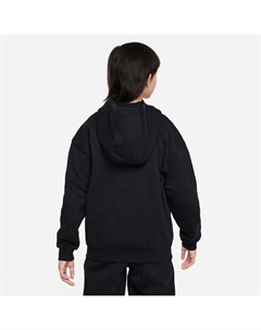 Объемная флисовая худи с молнией во всю длину для девочек 7–20 лет Sportswear Club Nike