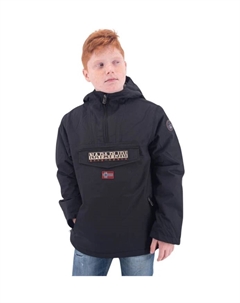 Утепленная нейлоновая куртка с капюшоном, черный Napapijri