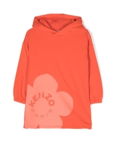 Худи с логотипом, оранжевый Kenzo