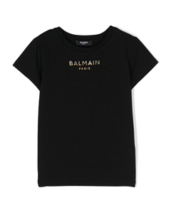 Kids футболка с логотипом, черный Balmain