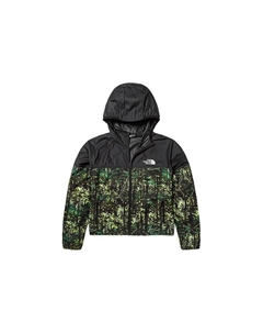 Детская куртка, цвет Green The north face
