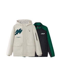 Детская куртка ФИЛА, цвет Fog yarn gray Fila