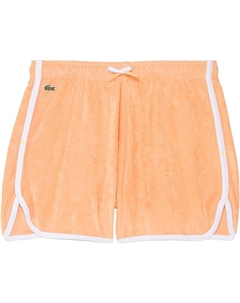 Шорты Color Blocked Bouclette Drawstring Shorts, цвет Cina Lacoste