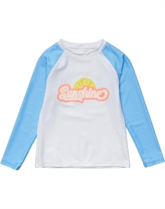 Купальный топ Sunshine Long Sleeve Rashguard Top, белый Snapper rock
