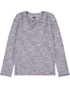 Топ Long Sleeve Space Dye Rib Knit Top, цвет Purple Rose Levi's®