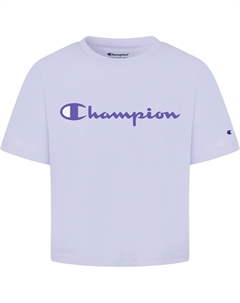 Футболка Boxy Original Script Short Sleeve Tee, цвет Urban Lilac Champion