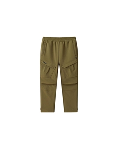 Детские трикотажные спортивные штаны, цвет Earth Olive Green Fila