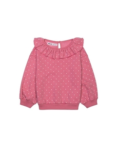 Пуловер с капюшоном, розовый Minoti