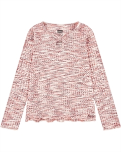Топ Long Sleeve Space Dye Rib Knit Top, цвет Pink Icing Levi's®