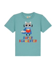 Футболка, цвет teal monstera Watapparel