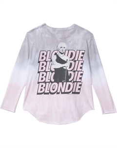 Футболка Recycled Vintage Jersey Long Sleeve Shirttail Tee, цвет Dip-Dye Chaser