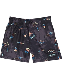 Шорты для плавания Little Savages Volley, черный Rip curl