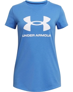 Футболка Live Sportstyle Graphic Tee, цвет Water/White Under armour
