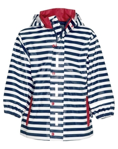 Дождевик, цвет marine/weiß Playshoes