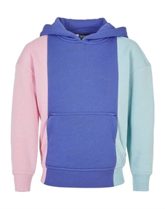 Пуловер с капюшоном, цвет girlypink/purpleday/oceanblue Urban classics