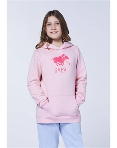 Пуловер с капюшоном, розовый Polo sylt
