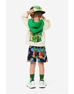 Куртка-Худи с принтом, зеленый H&m