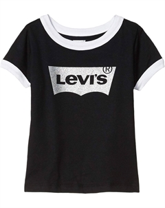 Футболка Batwing Fill Ringer Tee, черный Levi's®