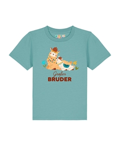 Футболка, цвет teal monstera Watapparel