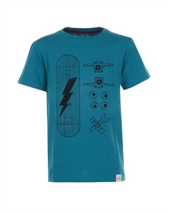 Футболка Skate Parts, бензиновый Band of rascals