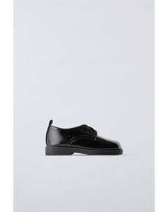 Туфли-дерби bow, черный Zara