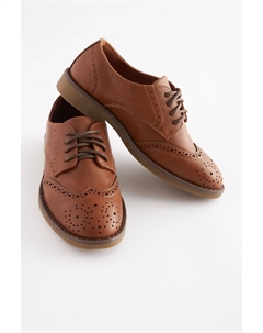 Туфли-броги, коричневый Next