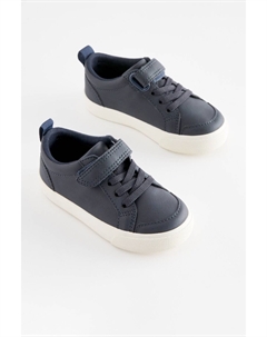 Кроссовки с эластичными шнурками и застежкой-липучкой, синий Next