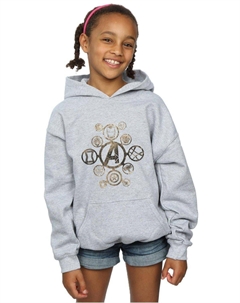 Толстовка с принтом «Мстители: Война бесконечности», серый Marvel