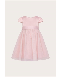Детское платье подружки невесты из тюля, розовый Monsoon