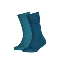 Комплект из 2 носков для мальчика, синий Tommy hilfiger