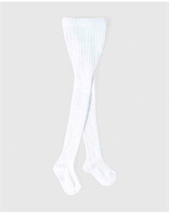 Ребристые колготки, белый Condor