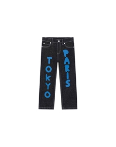 Детские джинсы, черный Kenzo