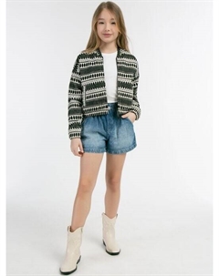 Куртка бомбер, черный Izia