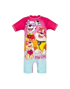 Потрясающий костюм для серфинга, розовый Paw patrol