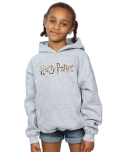 Толстовка с полноцветным логотипом, серый Harry potter