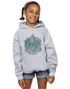Толстовка Слизерин с потертым гербом, серый Harry potter