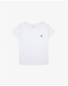 Футболка для девочки с короткими рукавами, белый Scalpers