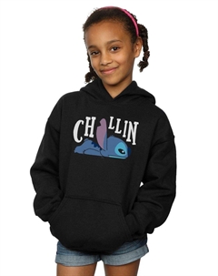 Толстовка Лило и Стич Chillin, черный Disney