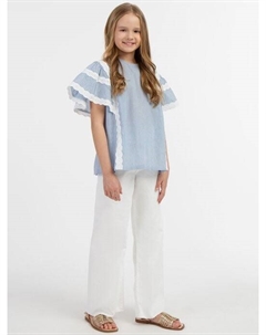 Блузка-Рубашка, синий Dreimaster