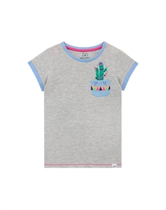 Футболка с принтом кактуса, серый Harry bear