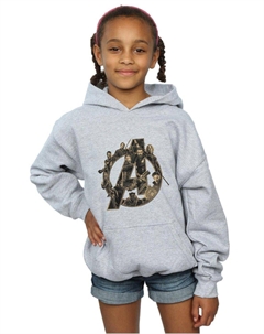 Толстовка с логотипом «Мстители: Война бесконечности», серый Marvel