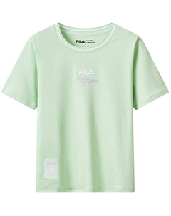 Детская футболка ФИЛА, цвет Beige/Yellow/Green Fila