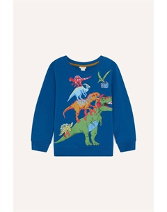 Толстовка с динозавром "Руфус", синий Monsoon